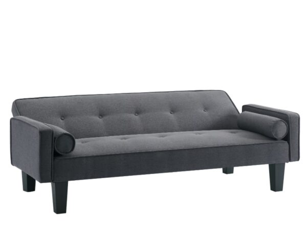 Fabric Sofa, Medieval Love Seat Sofa Furniture, With Pillows, Living Room Button Tufted Sofa, Pull Point Design - Image 4