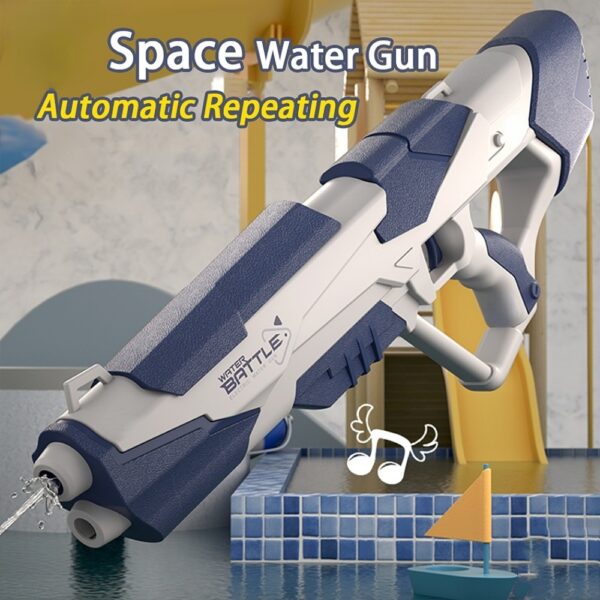 Space Water Gun Electric Automatic Water Absorption Water Fights Toy Outdoor Beach Swimming Pool Bath Toys For Children Kid Gift - Image 7