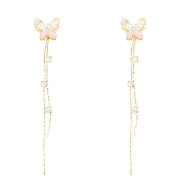 Earrings With Butterfly And Fringes,Only Self-pickup Is Supported, And The Displayed Prices Are All Self-pickup Prices - Image 4