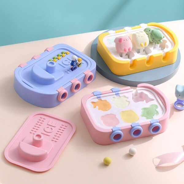 Ice Making Machine Grid Cavity Flexible Silicone Ice Hockey Machine - Image 4
