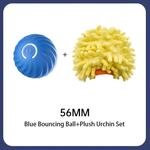 Interactive Bouncing Ball For Dogs,Automatic Smart Toy, Self-moving Rotating Stimulating Pet Entertainment, Noise-Reducing Urchin Cover,USB Rechargeable Dog Toy, Dog Electric Interactive Toy - Image 7