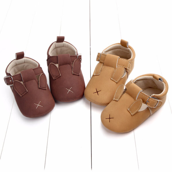 Spring and autumn cartoon animal baby shoes matte leather non-slip soft bottom baby shoes wholesale 0884 - Image 7