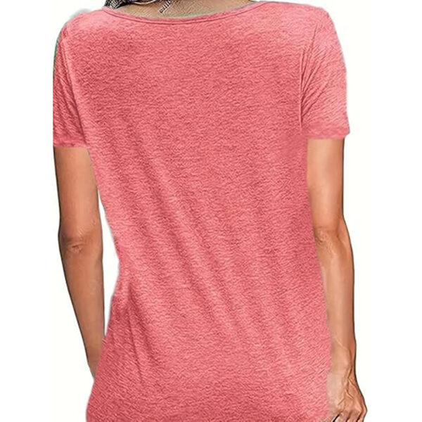 Women's Cute Cat Graphic T-Shirt Casual Crewneck Short Sleeve Summer Top For Cat Lovers And Everyday Wear - Image 4