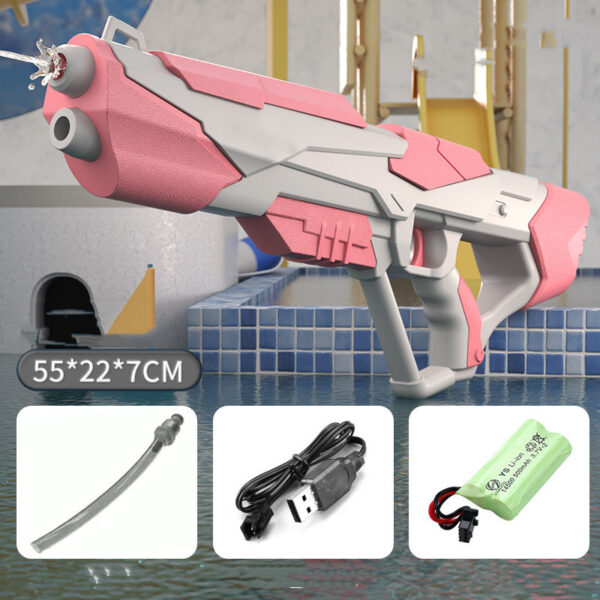 Space Water Gun Electric Automatic Water Absorption Water Fights Toy Outdoor Beach Swimming Pool Bath Toys For Children Kid Gift - Image 9