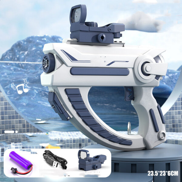 Space Water Gun Electric Automatic Water Absorption Water Fights Toy Outdoor Beach Swimming Pool Bath Toys For Children Kid Gift - Image 5