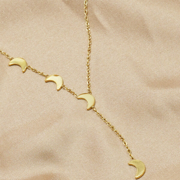 Lxalry 18K Gold Plated Celestial Necklace   Butterfly   Heart Charm Stainless Steel Jewelry  Skin-Safe Hypoallergenic Gift For Women Wife Mom, Romantic Everyday   Wedding Glow - Image 5