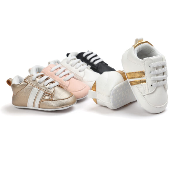 Baby Boy Girl Moccasins Shoes Infant PU Leather Non-slip Soft Newborn Sneakers - Image 8