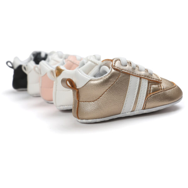 Baby Boy Girl Moccasins Shoes Infant PU Leather Non-slip Soft Newborn Sneakers - Image 9