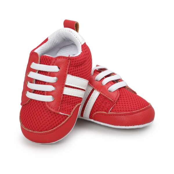 Baby Boy Girl Moccasins Shoes Infant PU Leather Non-slip Soft Newborn Sneakers - Image 3