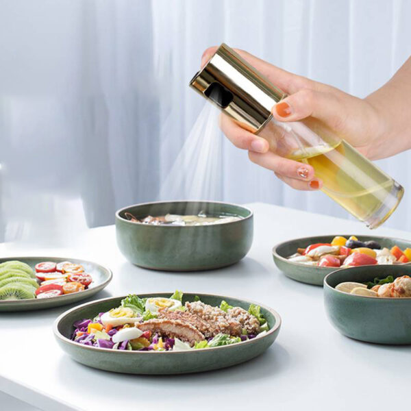 BBQ Healthy Kitchen Cooking Oil Vinegar Spray Bottle - Image 7