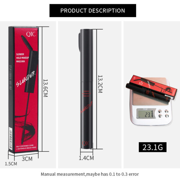 Mascara Lengthening Shaping Long Thick Naturally Waterproof Sweat-proof Not Smudge - Image 3
