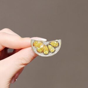 Cute Lemon Brooch