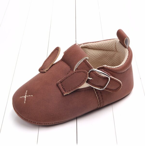 Spring and autumn cartoon animal baby shoes matte leather non-slip soft bottom baby shoes wholesale 0884 - Image 4