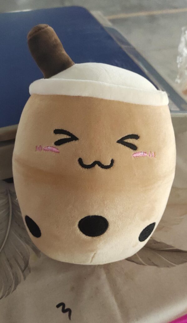 Cute Fruit Drink Plush Stuffed Soft Strawberry Milk Tea Plush Boba Tea Cup Toy Bubble Tea Pillow Cushion Kids Gift - Image 10