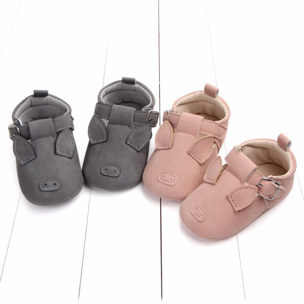 Spring and autumn cartoon animal baby shoes matte leather non-slip soft bottom baby shoes wholesale 0884 - Image 3