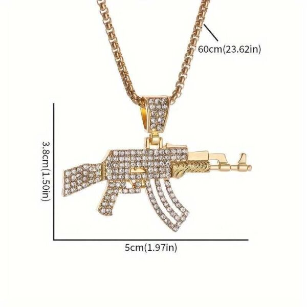 AK Rifle Pendant Chain - Image 4