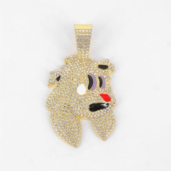 Jewelry Fashion Magic Hat Rabbit Head Pendant Necklace High-grade Cuban Chain - Image 5