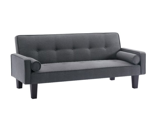 Fabric Sofa, Medieval Love Seat Sofa Furniture, With Pillows, Living Room Button Tufted Sofa, Pull Point Design - Image 5