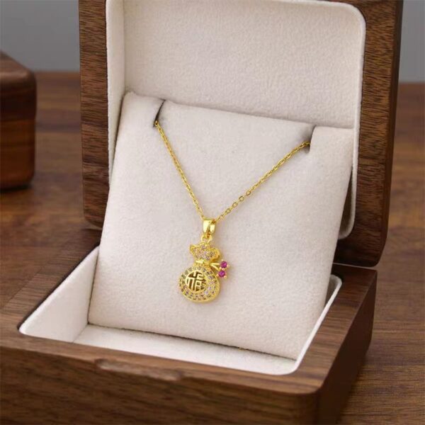 Necklace,stainless Steel,with Happy Pocket ,Only Self-pickup Is Supported, And The Displayed Prices Are All Self-pickup Prices - Image 2