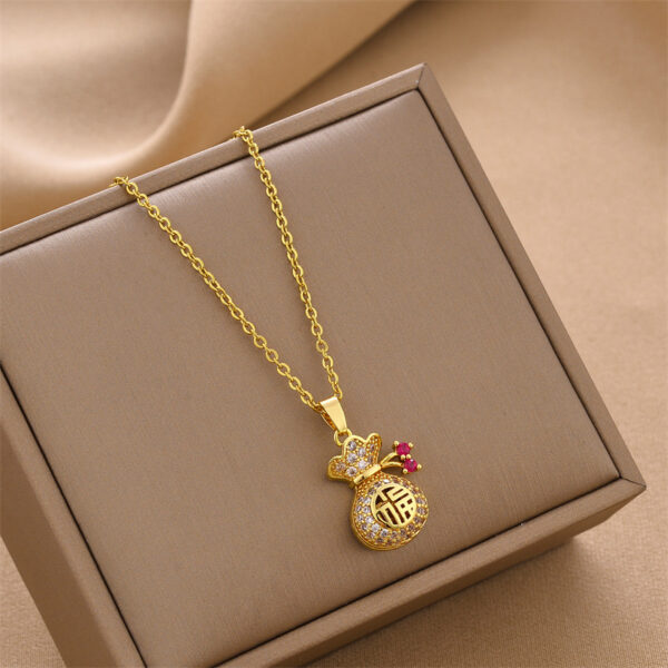 Necklace,stainless Steel,with Happy Pocket ,Only Self-pickup Is Supported, And The Displayed Prices Are All Self-pickup Prices - Image 5