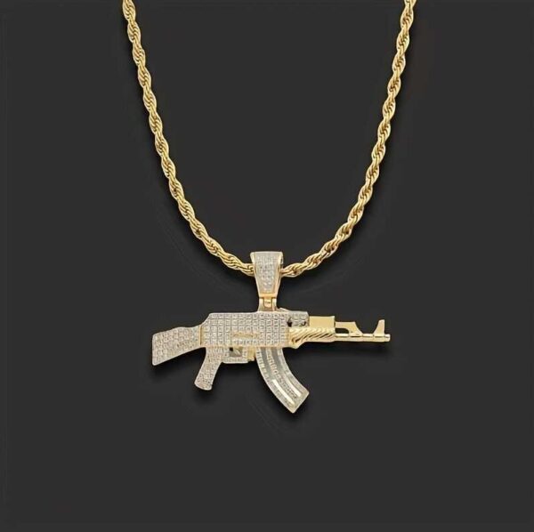 AK Rifle Pendant Chain - Image 2