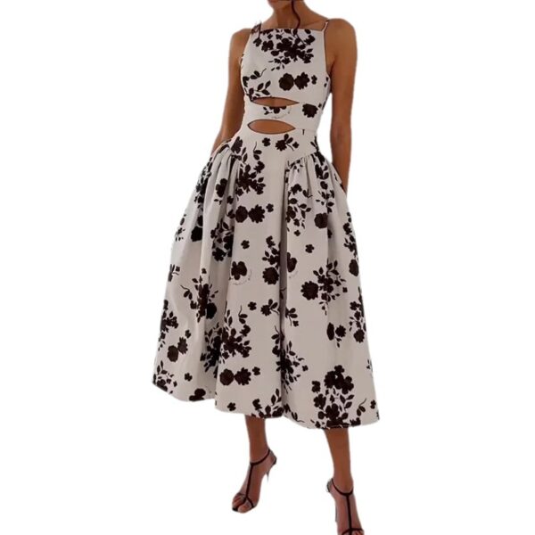 Fashion Sexy Sling Loose Long Dress - Image 2