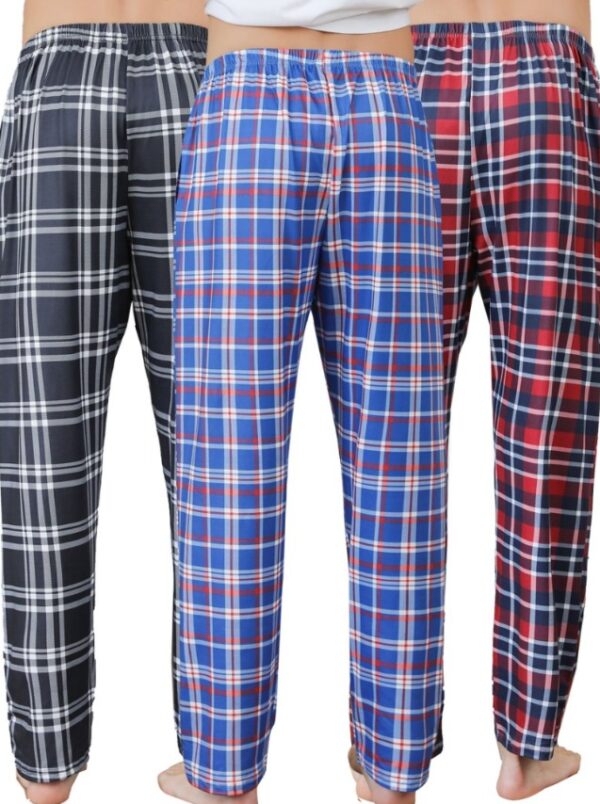 Ice Silk Fabric Single Stripe Pants Style - Image 2
