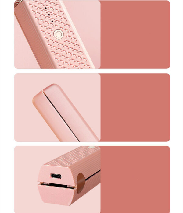 Hair Straightener Cordless Usb Hair Straightener Mini Ceramics Hair Curler 3 Constant Temperature Portable Flat Iron For Travel - Image 9