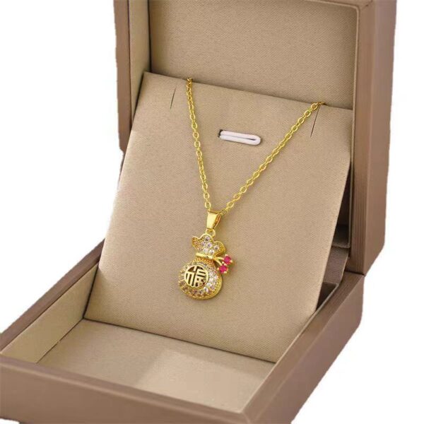 Necklace,stainless Steel,with Happy Pocket ,Only Self-pickup Is Supported, And The Displayed Prices Are All Self-pickup Prices - Image 3