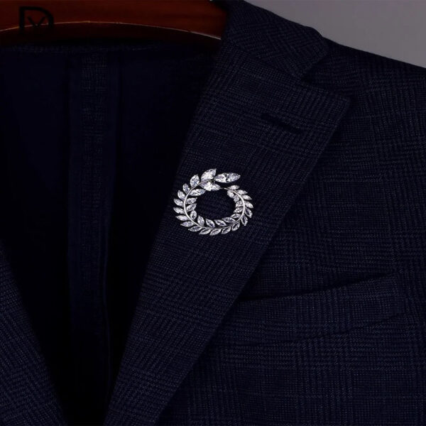Elegant, Simple And Generous Wheat Ear Suit Brooch - Image 5