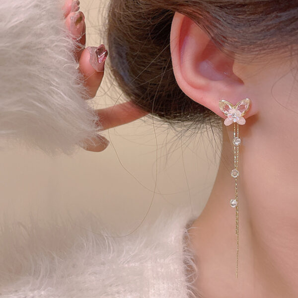 Earrings With Butterfly And Fringes,Only Self-pickup Is Supported, And The Displayed Prices Are All Self-pickup Prices - Image 6
