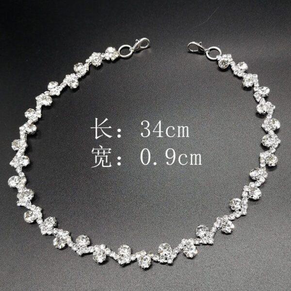 Light Luxury, High-end, Detachable Sparkling Diamond Collar Necklace - Image 2