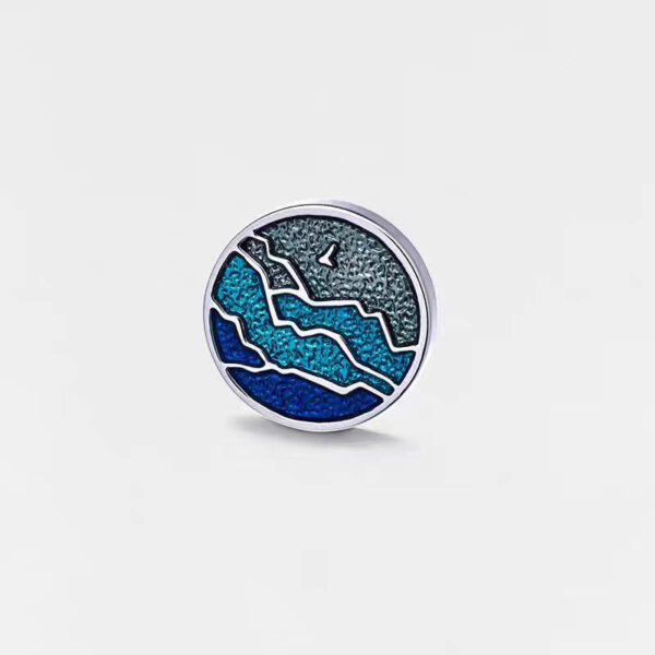 Flying Over Qianshan Men's Quality Brooch And Neck Needle - Image 2
