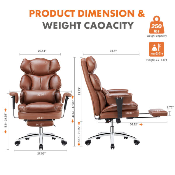 Administrative Home Office Desk And Chair - Image 6