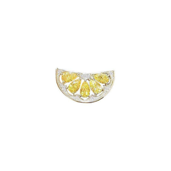 Cute Lemon Brooch - Image 5
