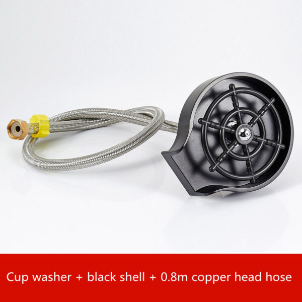 Bar Counter Cup Washer Sink High-pressure Spray Automatic Faucet Coffee Pitcher Wash Cup Tool Kitchen - Image 10