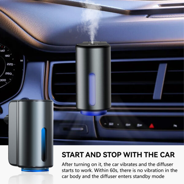 Car Air Fresheners -3x10ML Natural French Perfume Lasts 45 Days, Portable Waterless Car Diffuser Air Freshener Car Aromatherapy Diffuser, Adjust Concentration Scent - Image 8