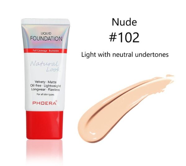 Matte, Silky, Tube Liquid Foundation, Ladies Products - Image 8
