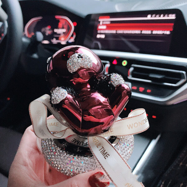 Car Perfume Decoration Diamond Perfume Seat Solid Car Seat Aromatherapy Decoration - Image 2