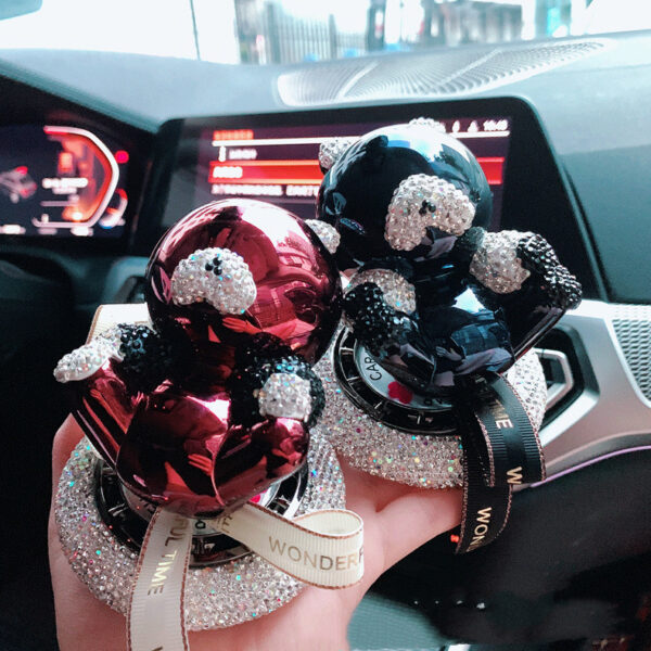 Car Perfume Decoration Diamond Perfume Seat Solid Car Seat Aromatherapy Decoration - Image 5