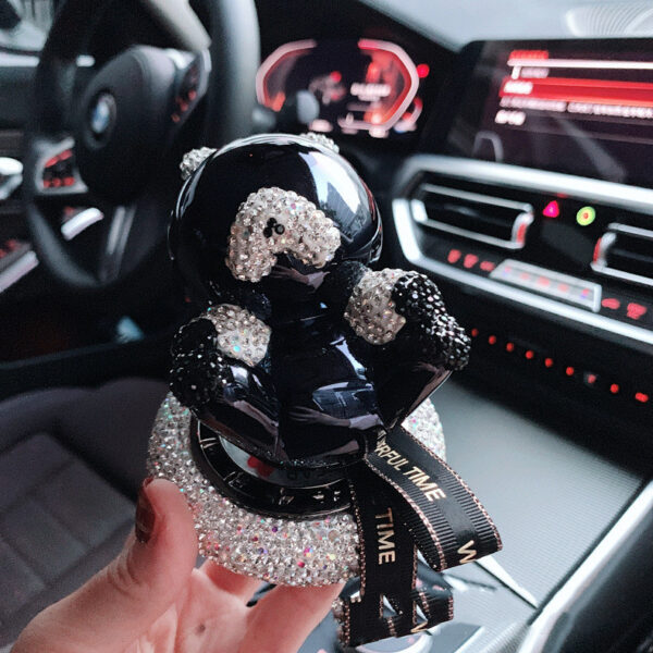 Car Perfume Decoration Diamond Perfume Seat Solid Car Seat Aromatherapy Decoration - Image 3