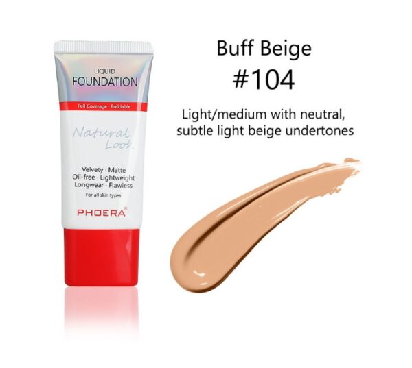 Matte, Silky, Tube Liquid Foundation, Ladies Products - Image 7