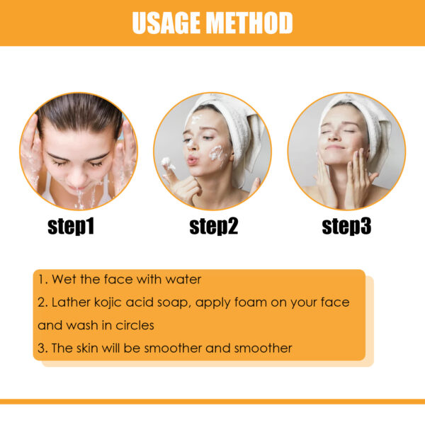 EELHOE Tartaric Acid Soap Dark Spot Reducing Pore Cleansing Exfoliating Skin Care Cleansing Soap - Image 7