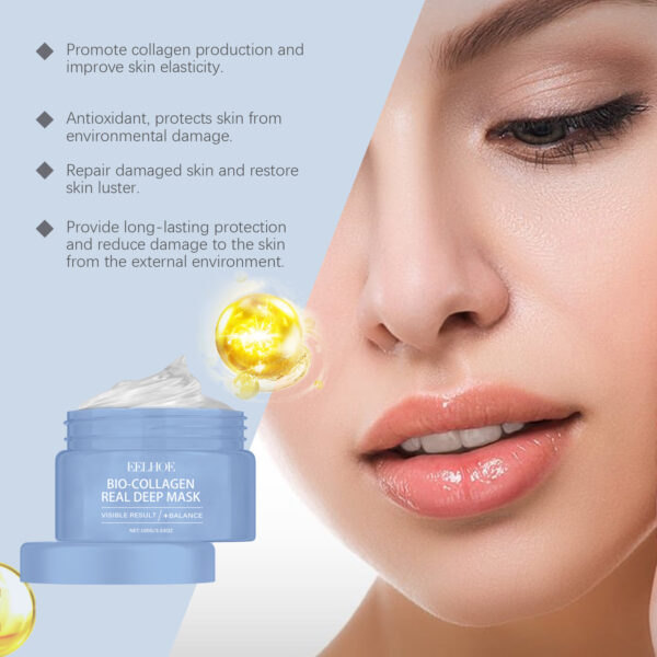 EELHOE Collagen Peel Peel Peel Pull Mask Moisturizing And Moisturizing Facial Skin Hydrating And Supple Skin Care Mask - Image 2