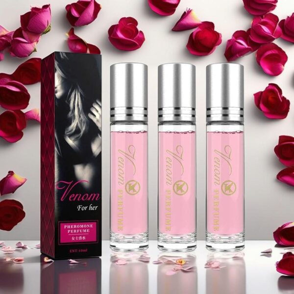 Women's 10ml Portable Pheromone Roller Perfume, Fresh, Natural, Elegant And Long-lasting Fragrance, Suitable For Dating, Travel And Parties In 2025 - Image 7