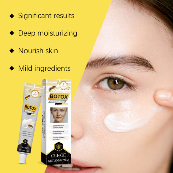 OUHOE Bee Venom Firming Cream Moisturizing, Hydrating, Brightening, Firming And Supple Skin Care Moisturizing Cream - Image 4
