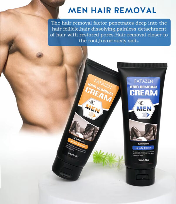 Natural Hair Care Gentle Hair Removal Products For Men Quick Effective Hair Removal Cream - Image 2