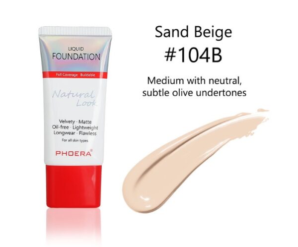 Matte, Silky, Tube Liquid Foundation, Ladies Products - Image 6