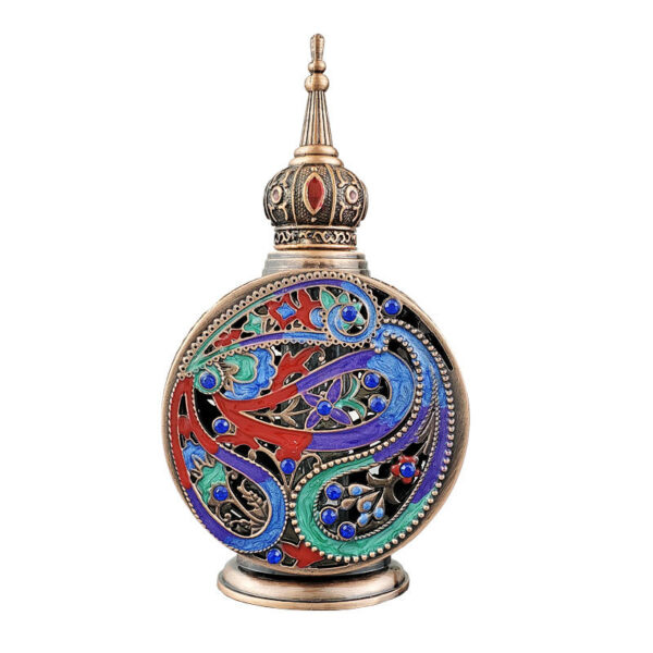 Vintage Perfume Glass Bottle Embroidery - Image 5