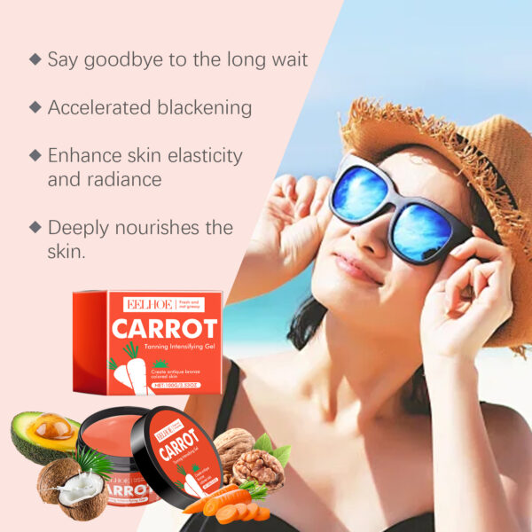 Eelhoe Carrot Black Gel Equalizes Skin Tone And Creates A Healthy Cream For Wheat Skin - Image 2